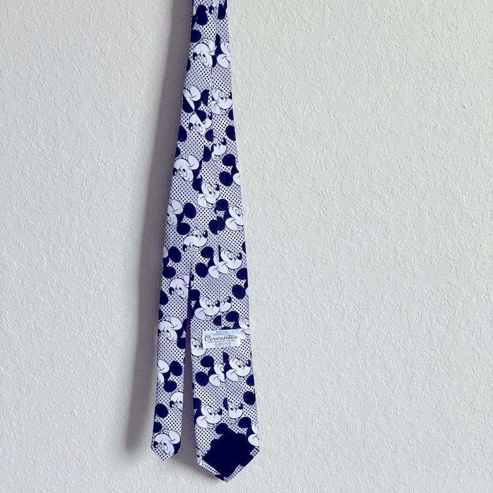 Disney Men’s Mickey Mouse Tie by Cervantes. - Picture 5 of 9